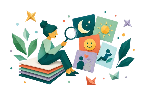 A person exploring everyday wellbeing signals